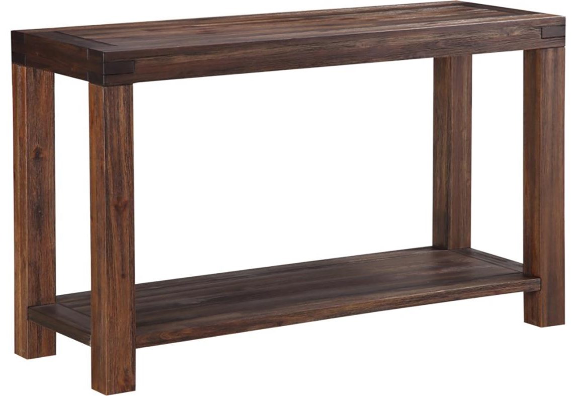 238116493 Solid Wood Console Table Sadler s Home Furnishings Sofa Console Table